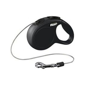 Flexi New Classic Siyah 3 m Xs Şerit Otomatik Köpek Gezdirme Tasması