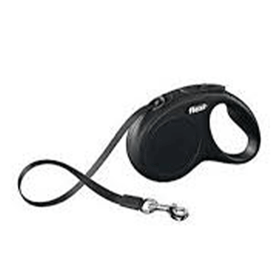 Flexi New Classic XSmall 3 mt Siyah Şerit Köpek Tasması