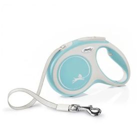 Flexi New Comfort Açık Mavi 5 m Medium Şerit Otomatik Gezdirme