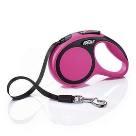 Flexi New Comfort Small 5m Şerit Gezdirme Pembe Tasma