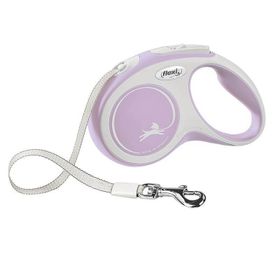 Flexi New Comfort Small 5m Şerit Gezdirme Pembe Tasma
