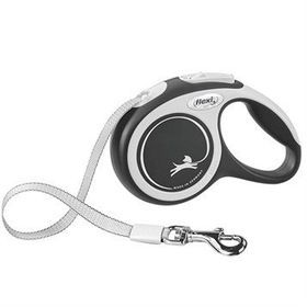 Flexi New Comfort Small Siyah 5 mt Şerit Otomatik Gezdirme