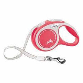 Flexi New Comfort XS 3 m Kırmızı Şerit Otomatik Gezdirme Tasması
