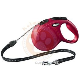 Flexi Small 5 m New Classic Otomatik Kırmızı İp Gezdirme