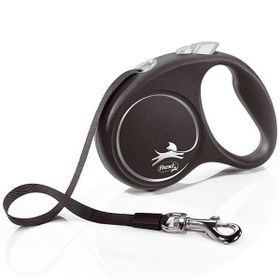 Flexi Small 5 m Siyah Design Otomatik Şerit Gezdirme