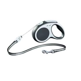Flexi Vario İpli S Boy 5 m Gri Köpek Tasması
