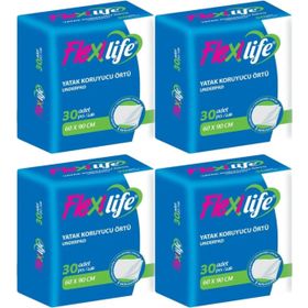 Flexilife 120 Adet 4x30'lu 60x90 cm Kedi Köpek Çiş Pedi