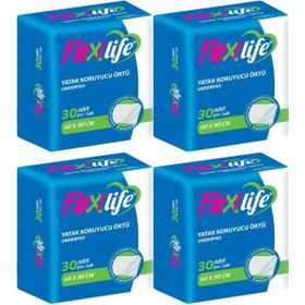 Flexilife 120 Adet 4x30'lu 60x90 cm Kedi Köpek Çiş Pedi