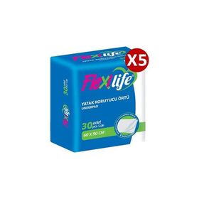 Flexilife 150 Adet 5x30'lu 60x90 cm Kedi Köpek Çiş Pedi