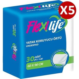 Flexilife 150 Adet 5x30'lu 60x90 cm Kedi Köpek Çiş Pedi