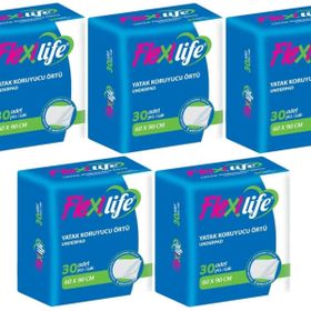 Flexilife 150 Adet 5x30'lu 60x90 cm Kedi Köpek Çiş Pedi