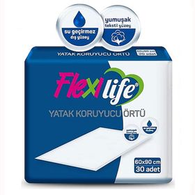 FlexiLife 60x90 cm 30'lu 6 Paket Yatak Koruyucu