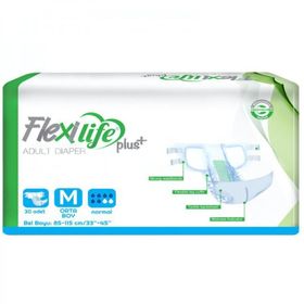 Flexilife Plus Tekstil Yüzeyli Medium 30 Adet Hasta Bezi