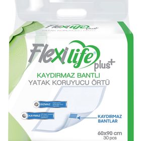 Flexlife 60x90 cm 90 Adet Kaydırmaz Hasta Alt Açma Yatak Koruyucu Örtü