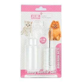 Flip 50 ml Yavru Kedi ve Köpek Biberon Seti