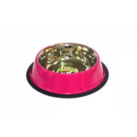Flip KE-3201P Mat Pembe 8 Oz Çelik Mama Kabı