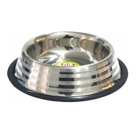 Flip KE-3202S 8 Oz Şeritli Çelik Mama Kabı