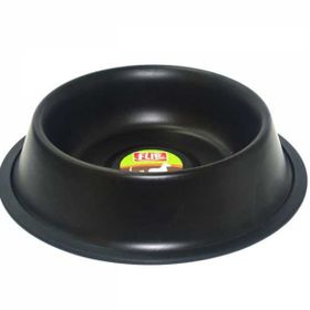 Flip KE-3203FP Mat Siyah 16 Oz Çelik Mama Kabı