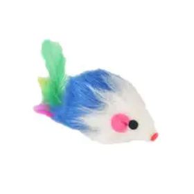 Flip Renkli Peluş Fare Kedi Oyuncağı