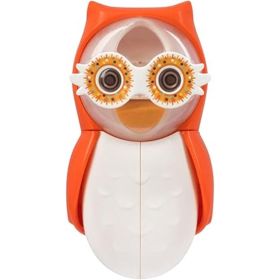 Flipper Baykuş Figürlü Turuncu Diş Fırçası Saklama Kabı