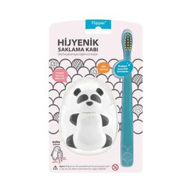 Flipper Panda Diş Fırçası Kabı