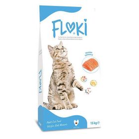 Floki 15 kg Somonlu Kedi Maması