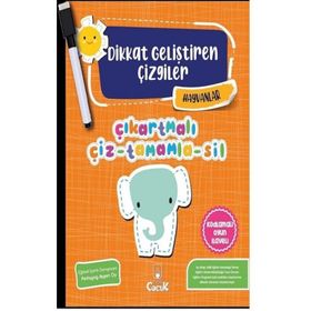 Floki Çocuk Dikkat Geliştiren Çizgiler - Hayvanlar