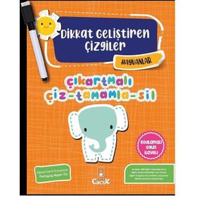 Floki Çocuk Dikkat Geliştiren Çizgiler - Hayvanlar