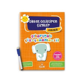 Floki Çocuk Dikkat Geliştiren Çizgiler - Hayvanlar