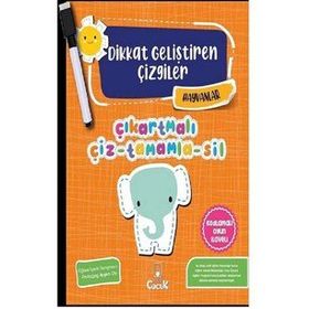 Floki Çocuk Dikkat Geliştiren Çizgiler - Hayvanlar