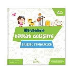 Floki Çocuk Yayınları Aktivitelerle Dikkat Gelişimi Bilişsel Etkinlikler