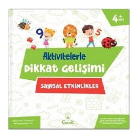 Floki Çocuk Yayınları Aktivitelerle Dikkat Gelişimi Sayısal Etkinlikler