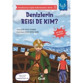 Floki Çocuk Yayınları Anadolu'nun Süper Kahramanları Serisi 2 Denizlerin Reisi de Kim