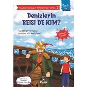 Floki Çocuk Yayınları Anadolu'nun Süper Kahramanları Serisi 2 Denizlerin Reisi de Kim