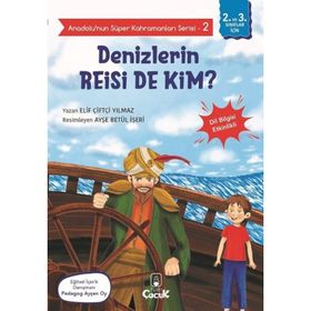 Floki Çocuk Yayınları Anadolu'nun Süper Kahramanları Serisi 2 Denizlerin Reisi de Kim