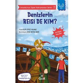 Floki Çocuk Yayınları Anadolu'nun Süper Kahramanları Serisi 2 Denizlerin Reisi de Kim