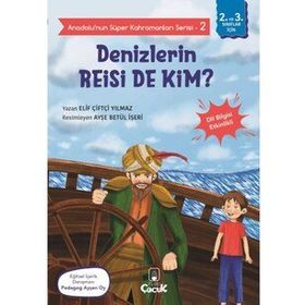 Floki Çocuk Yayınları Anadolu'nun Süper Kahramanları Serisi 2 Denizlerin Reisi de Kim