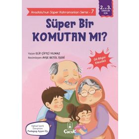 Floki Çocuk Yayınları Anadolu'nun Süper Kahramanları Serisi 7 Süper Bir Komutan