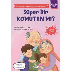 Floki Çocuk Yayınları Anadolu'nun Süper Kahramanları Serisi 7 Süper Bir Komutan