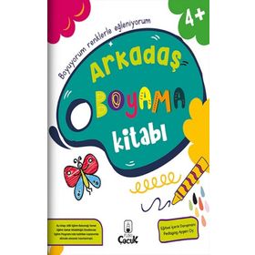 Floki Çocuk Yayınları Arkadaş Boyama Kitabı