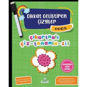 Floki Çocuk Yayınları Dikkat Geliştiren Çizgiler-Doğa