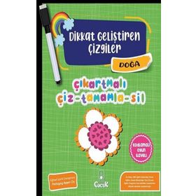 Floki Çocuk Yayınları Dikkat Geliştiren Çizgiler-Doğa