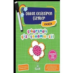 Floki Çocuk Yayınları Dikkat Geliştiren Çizgiler-Doğa