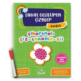 Floki Çocuk Yayınları Dikkat Geliştiren Çizgiler-Doğa