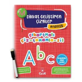 Floki Çocuk Yayınları Dikkat Geliştiren Çizgiler-Harfler