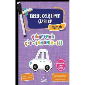 Floki Çocuk Yayınları Dikkat Geliştiren Çizgiler-Taşıtlar