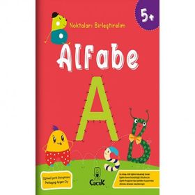 Floki Çocuk Yayınları Noktaları Birleştirelim - Alfabe 5 Yaş