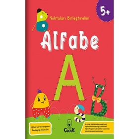 Floki Çocuk Yayınları Noktaları Birleştirelim - Alfabe 5 Yaş