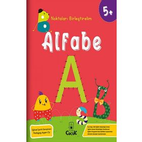 Floki Çocuk Yayınları Noktaları Birleştirelim - Alfabe 5 Yaş