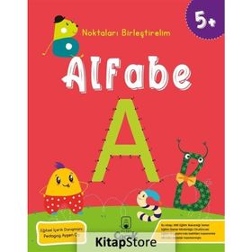 Floki Çocuk Yayınları Noktaları Birleştirelim - Alfabe 5 Yaş